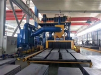 抛丸清理机  H型钢除锈机 型钢抛丸清理机 工字钢抛丸机可定制