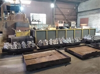 高铬抛丸机配件 定向套分丸轮 叶轮叶片 抛丸机橡胶履带