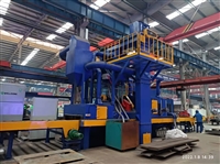 通过式钢板型材抛丸清理机