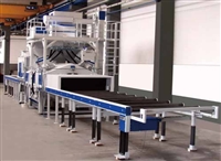 钢结构抛丸除锈设备 根据要求定制 维修方便 清理效率高