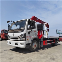 东风多利卡清障带吊6吨随车吊