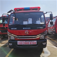 东风多利卡5方水罐消防车