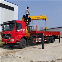 新款东风畅行D3配程力12吨随车吊,单桥玉柴245马力