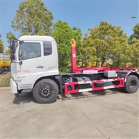 勾臂式垃圾车 东风天锦钩臂式垃圾车