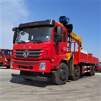 东风K5前四后八程力14吨随车吊 康机320马力