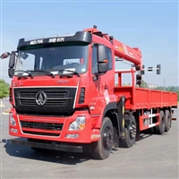 三一14吨随车吊 航天万山前四后八5节臂随车吊