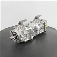 Manual dual plunger pump HZAE-13-13, manufactured by Huaqin Hydraulic, can replace Danfoss