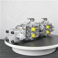 Large volume drafting machine hydraulic variable closed walking pump