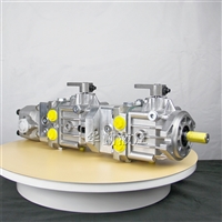 Crawler lawn mower hydraulic walking plunger variable pump