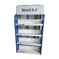 Source Manufacturer Display Rack Kaifeng Hengya Display Rack Metal Sample Engine Oil Beverage Food Promotion Rack