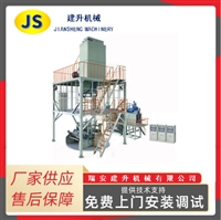 Three layer co extrusion blown film unit shrink film blown film machine PVC heat shrink film blown film machine