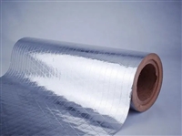 Woven fabric with aluminum plated film for transportation of large precision instruments and goods, moisture-proof and oxidation resistant