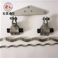 Shaanxi power equipment pre twisted suspension clamp OPGW optical cable suspension straight clamp fittings
