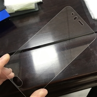 Dongguan front cover glass mobile phone white sheet mobile phone glass thinning white sheet glass white sheet selling price