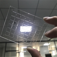Dongguan Jianhong LED cover plate etching processing glass etching technology