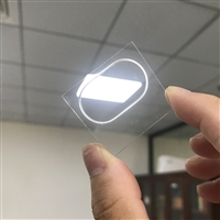 Fujian Back Cover White Film Camera Lens Etching Glass Etching Jianhong Etching Exquisite Technology