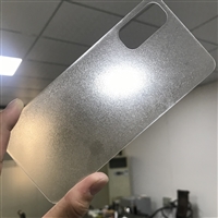 Zhejiang long-term production of frosted pearl sand raw materials AG glass manufacturer frosted processing mobile phone back cover wholesale