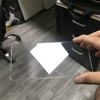 Guangdong Thinning Glass Mobile Phone Front Cover Processing Glass Thinning Double Strong Thinning Mobile Phone Front Cover Glass