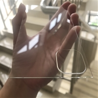 Guangdong 3D back cover mobile phone glass processing, high glass etching accuracy, scratch free