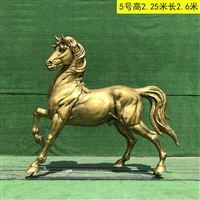 Fiberglass Eight Horses Sculpture, Gunma Sculpture