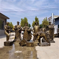 Lin Zexu Sculpture, Humen destructed opium Sculpture