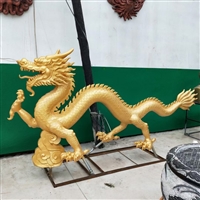 Fiberglass dragon sculpture, divine dragon sculpture