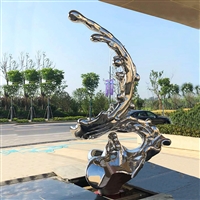 Stainless Steel Wave Sculpture Manufacturer