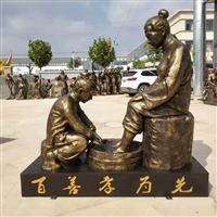 Filial Piety Sculpture Filial Piety Culture Sculpture