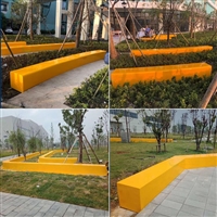 Fiberglass tree pool stool Round tree pool stool Square tree pool stool