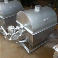 Coal and gas fired frying machine, stainless steel commercial frying machine for peanuts and sunflower seeds
