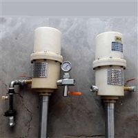 ZBQ27 single liquid injection pump, a commonly used model in coal mines, ZBQ pneumatic injection pump, booster type