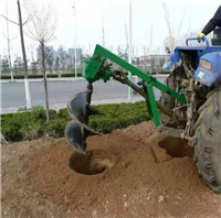 Customizable tractor with excavator, Xinjiaqiang mechanical double operation drilling machine picture