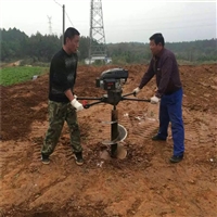 Multi functional large-diameter drill bit excavator tractor with spiral drilling rig