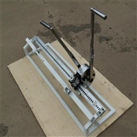 Manual belt nailing machine, sturdy and durable, pull rod belt nailing machine