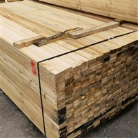 White pine wood square engineering material White pine material with high cost-effectiveness for fixed length processing
