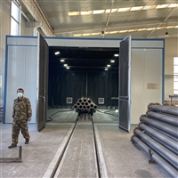 Lianxiang Sandblasting Room Wind Recycling Automatic Circulation Save Labor Energy Conservation and Environmental Protection