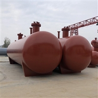 Heguo brand 50 cubic LPG storage tank price contracting overall installation project