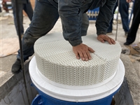 450Y Ceramic Corrugated Plate Packing Regular Packing Ceramic Ball Ring Various Packing Manufacturers Direct Sales