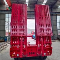 What is the load capacity of an 11.6-meter 3-axle flatbed semi-trailer