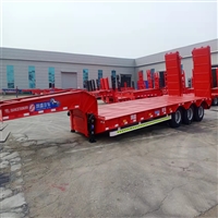 Provide price specifications for low flatbed semi trailers for export