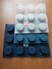 Plastic large-diameter drainage board, drainage board, garage floor grouting drainage board