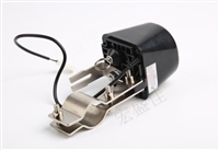 Wall mounted natural gas leak alarm with shut-off valve function, quality assurance