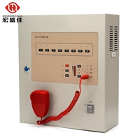 Wall mounted 150W/300W/500W broadcasting amplifier fire broadcasting host