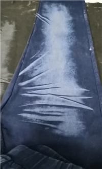 Zhejiang printed denim laser burning machine fabric laser engraving