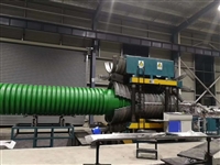 Shanghai Jinwei Machinery Single Screw Main Machine Extrusion PE/PP Double Wall Bellows Production Line