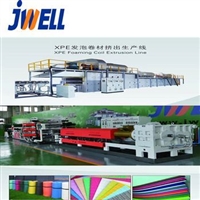 Jinwei Sheet Equipment XPE, IXPE Cross linked Polyethylene Foam Roll Production Line