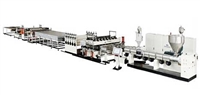 Plastic sheet equipment - PC, PP, PE hollow grid board production line