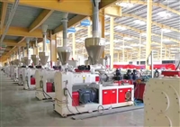 Conical twin-screw extruder supply Jinwei Machinery Conical twin-screw extruder PVC extruder