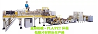 Large production PET sheet machine