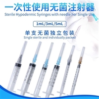 Dongbei Disposable Aseptic Syringe Manufacturer Wholesale 1ml 3ml 5ml Manufacturer Direct Supply